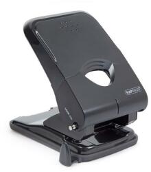 Rapesco Lyukasztó, kétlyukú, 50 lap, könnyített lyukasztás, RAPESCO X5, fekete - oneclick