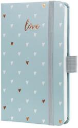 Sigel Naptár, A6, heti, 2026, kemény borító, SIGEL Jolie, Grey love