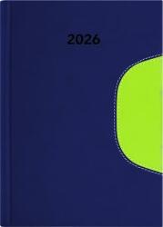 Dayliner Naptár, tervező, B5, heti, DAYLINER Memphis, kék-zöld