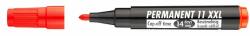 ICO Alkoholos marker, 1-3 mm, kúpos, ICO Permanent 11 XXL, piros