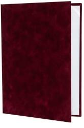  Oklevéltartó, A4, exkluzív, bordó - oneclick