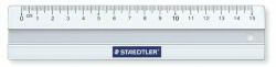 STAEDTLER Vonalzó, alumínium, 15 cm, STAEDTLER Mars 563