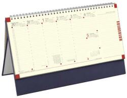 TOPTIMER Naptár, asztali, álló, TOPTIMER, jegyzetblokkos, kék