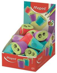 Maped Hegyező display, kétlyukú, tartályos, MAPED Boogy, vegyes színek