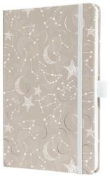 Sigel Naptár, A5, heti, 2026, kemény borító, SIGEL Jolie, Cosmic Fantasy Beige
