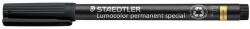 STAEDTLER Alkoholos marker, 0, 6 mm, STAEDTLER Lumocolor® special 319 F, fekete