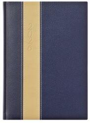 TopTimer Naptár, tervező, A5, napi, TOPTIMER Fashion, kék-bézs-kék