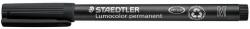 STAEDTLER Alkoholos marker, OHP, 1 mm, STAEDTLER Lumocolor® 317 M, fekete