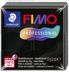 FIMO Gyurma, 57 g, égethető, FIMO Professional, fekete