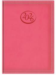 TopTimer Naptár, tervező, B5, heti, TOPTIMER, Ace, korallpiros