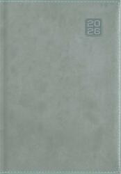 Dayliner Naptár, tervező, B5, heti, DAYLINER Square, szürkéskék