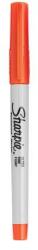 Sharpie Alkoholos marker, 0, 5 mm, kúpos, SHARPIE Ultra Fine Point, narancs