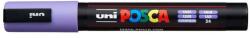 uni Dekormarker, 1, 8-2, 5 mm, UNI Posca PC-5M, halványlila