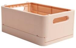 EXACOMPTA Tárolódoboz, A5+, összecsukható, EXACOMPTA Skandi, nude