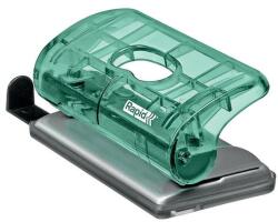 RAPID Lyukasztó, mini, kétlyukú, 10 lap, RAPID, Colour`Breeze, zöld