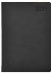 TopTimer Naptár, tervező, B6, heti, TOPTIMER Madeira, fekete-bordó