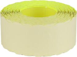  Árazószalag, 25x16 FLUO citrom - oneclick