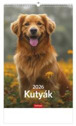 TopTimer Naptár, fali, TOPTIMER Kutyák