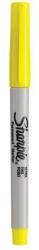 Sharpie Alkoholos marker, 0, 5 mm, kúpos, SHARPIE Ultra Fine Point, sárga