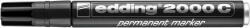 edding Alkoholos marker, 1, 5-3 mm, kúpos, EDDING 2000, fekete