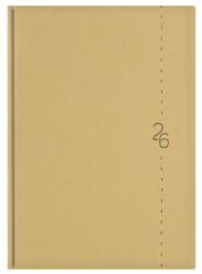 TopTimer Naptár, tervező, A5, napi, TOPTIMER Linea, bézs