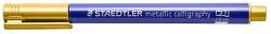 STAEDTLER Kalligrafikus marker, STAEDTLER 8325, metál arany