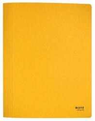 Leitz Gyorsfűző, A4, karton, LEITZ Recycle, sárga