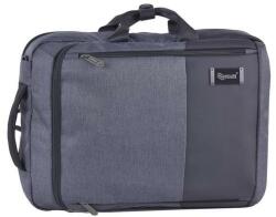PULSE Notebook táska, 2in1, hátizsákká alakítható, PULSE Neptun gray