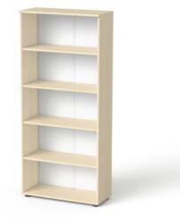 MAYAH Szekrény, 5 rendező magas, nyitott, polcos, MAYAH Freedom SV-02, juhar