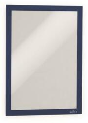 DURABLE Infokeret, A4, öntapadó háttal, DURABLE DURAFRAME®, sötétkék