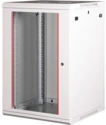 Lande PROlineB 600x600 lapraszerelt 18U 19 fali rack szekrény szürke (LN-WB-18U6060-LG-F)