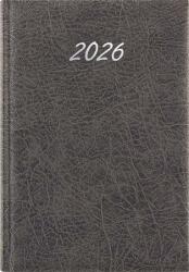 Dayliner Naptár, tervező, A5, napi, DAYLINER, Rebel, szürke