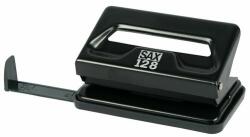 ICO Lyukasztó, kétlyukú, 12 lap, SAX 128s, fekete - oneclick