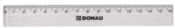 DONAU Vonalzó, műanyag, 16 cm, DONAU