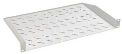 Lande Tálca 2 ponton rögzíthető 19 rack szekrényhez, teherbírás 30Kg RAL7035 szürke (LN-RAF-RMO-1U20-LG)