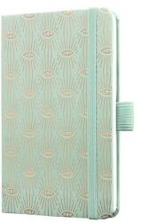 Sigel Naptár, A6, heti, 2026, kemény borító, SIGEL Jolie, Mystic Aquamarin