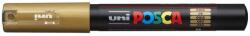 uni Dekormarker, 0, 7-1, 0 mm, UNI Posca PC-1M, arany