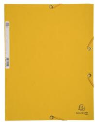 Exacompta Gumis mappa, prespán, A4, EXACOMPTA, sárga - oneclick