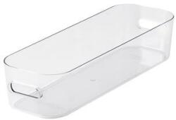 SMARTSTORE Műanyag tárolódoboz, 1, 3 liter, SMARTSTORE Compact Clear Slim, átlátszó - oneclick