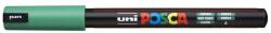 uni Dekormarker, 0, 7 mm, UNI Posca PC-1MR, zöld
