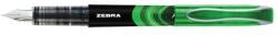 Zebra Töltőtoll, 0, 6 mm, ZEBRA, zöld - oneclick