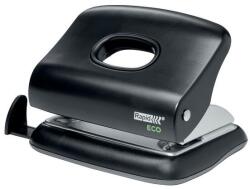 RAPID Lyukasztó, kétlyukú, újrahasznosított, 20 lap, RAPID Eco 20, fekete