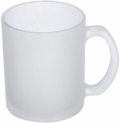 NO1 Homokfúvott bögre áttetsző, 300 ml