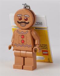 LEGO® Kulcstartó, LED világítással, LEGO Gingerbread Man