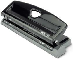 Rapesco Lyukasztó, hatlyukú, 9 lap, fém, RAPESCO, fekete - oneclick