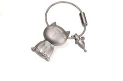 TROIKA Kulcstartó, TROIKA Cat + mouse - oneclick