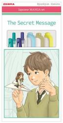 Zebra Írószer készlet, ZEBRA Manga Set, The secret message, 5 darabos