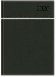 TopTimer Naptár, tervező, A5, napi, TOPTIMER, Young, fekete-fehér