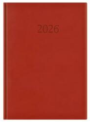 TopTimer Naptár, tervező, A4, napi, TOPTIMER Wide, bordó