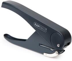 Rapesco Lyukasztó, egylyukú, 23 lap, fém, RAPESCO Sole, fekete